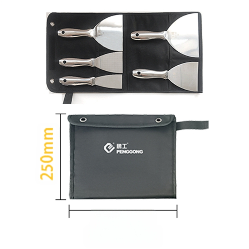 Плосък нож за шпакловка – неръждаема стомана, хранително качество, за почистване на прах и кал от лезвия; Peng Gong