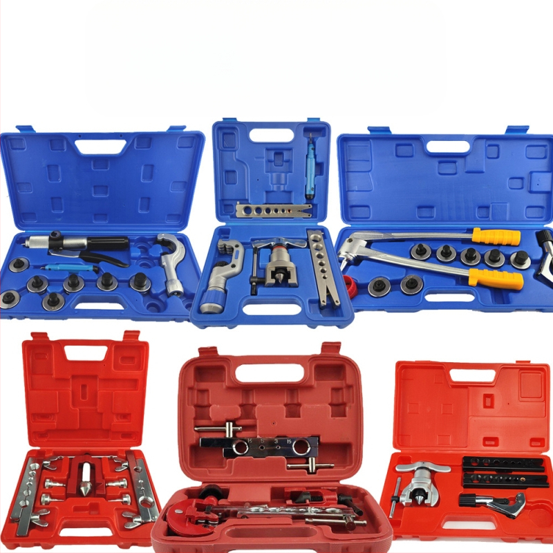 Vario vamzdžių flanšavimo įrankis, 10 dalių rinkinys, modelis CT-2029, septynių skylučių flanšavimo freza