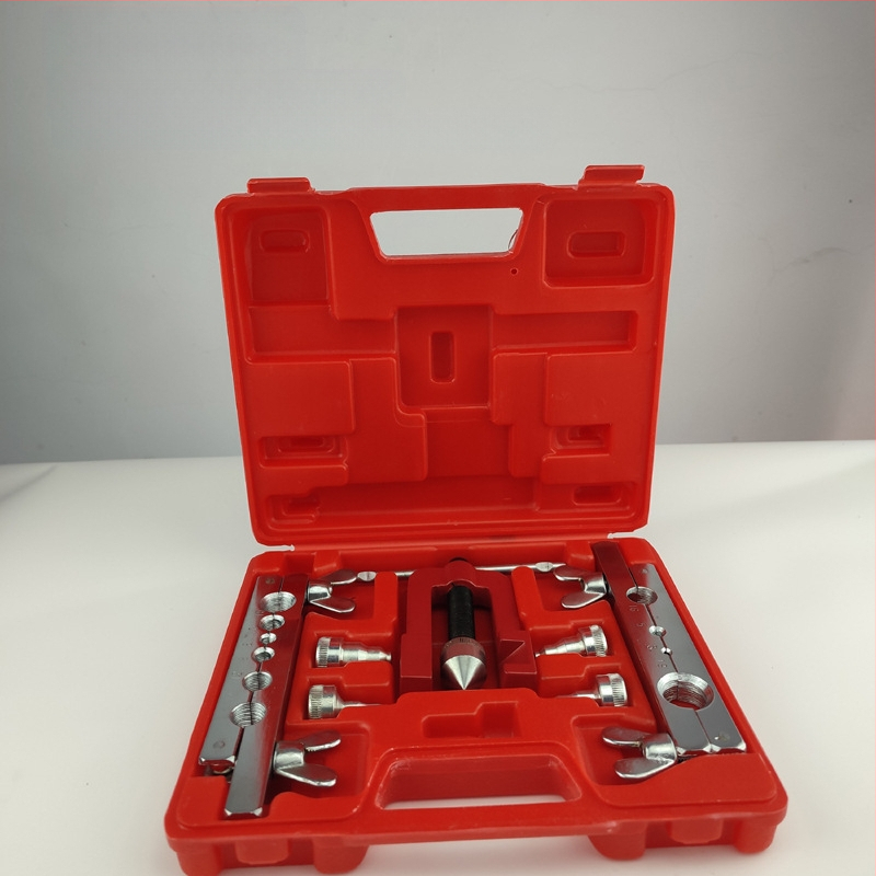 Vario vamzdžių flanšavimo įrankis, 10 dalių rinkinys, modelis CT-2029, septynių skylučių flanšavimo freza