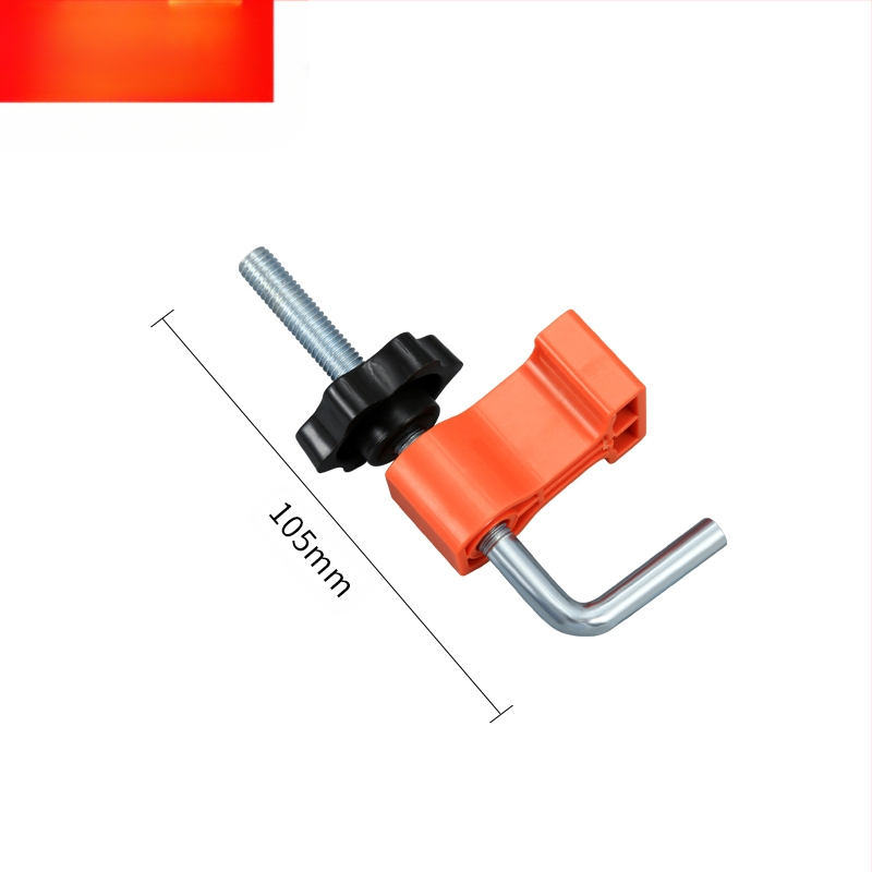 90° прав ъгъл линейка за каменни плочи, L-образен пластмасов позициониращ локатор и усилен държач