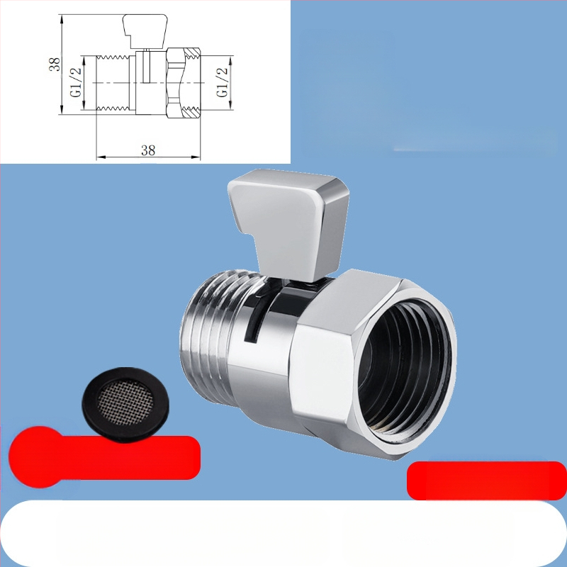 JF360 Mesing ravni i kutni ventil za WC sprej — navoj, Ø20 mm, 1,6 MPa