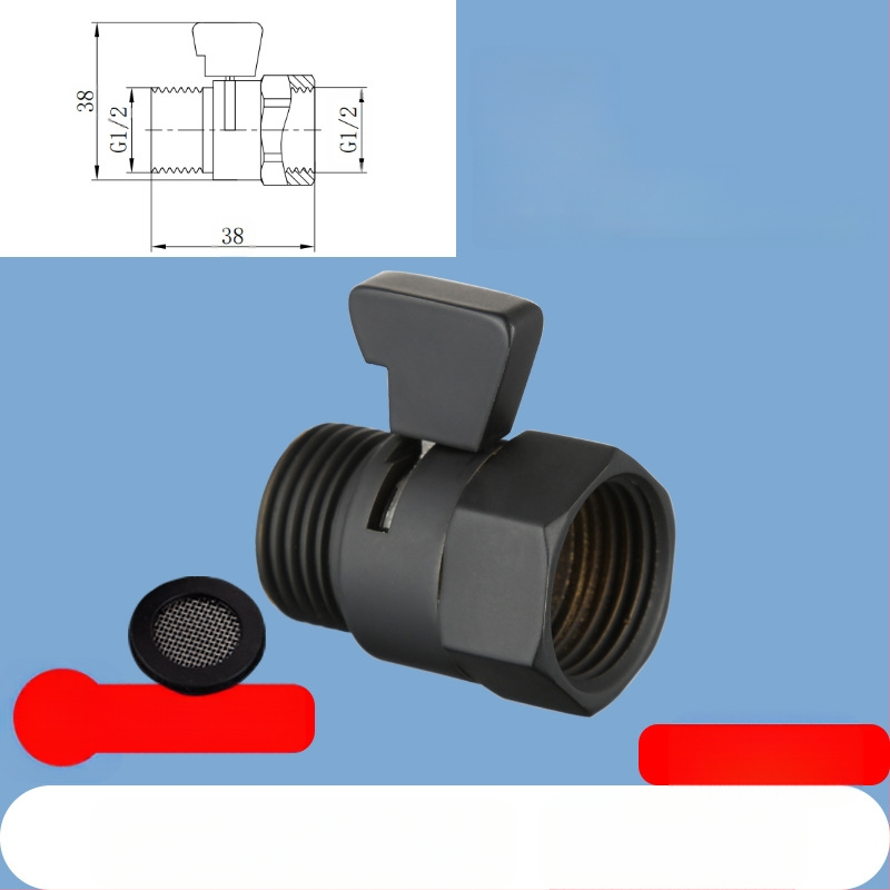 JF360 Mesing ravni i kutni ventil za WC sprej — navoj, Ø20 mm, 1,6 MPa