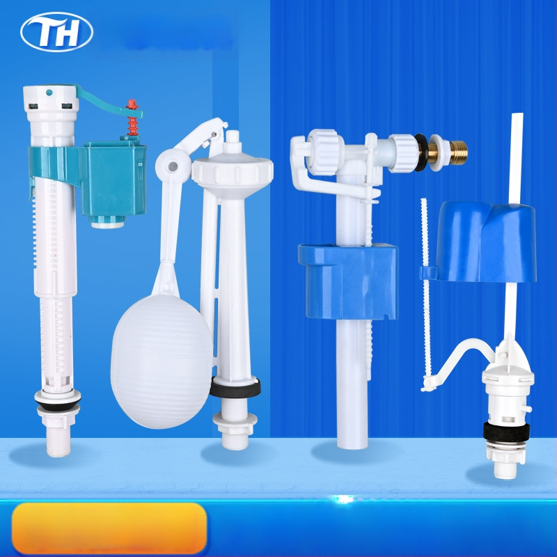 Išskaidyta vandens įleidimo vožtuvas tualeto bakeliui – PP medžiaga, veikimo režimas: priekinis tempimas / viršus paspaudimas, sanitarinės įrangos priedas