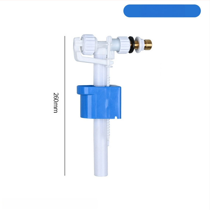 Išskaidyta vandens įleidimo vožtuvas tualeto bakeliui – PP medžiaga, veikimo režimas: priekinis tempimas / viršus paspaudimas, sanitarinės įrangos priedas