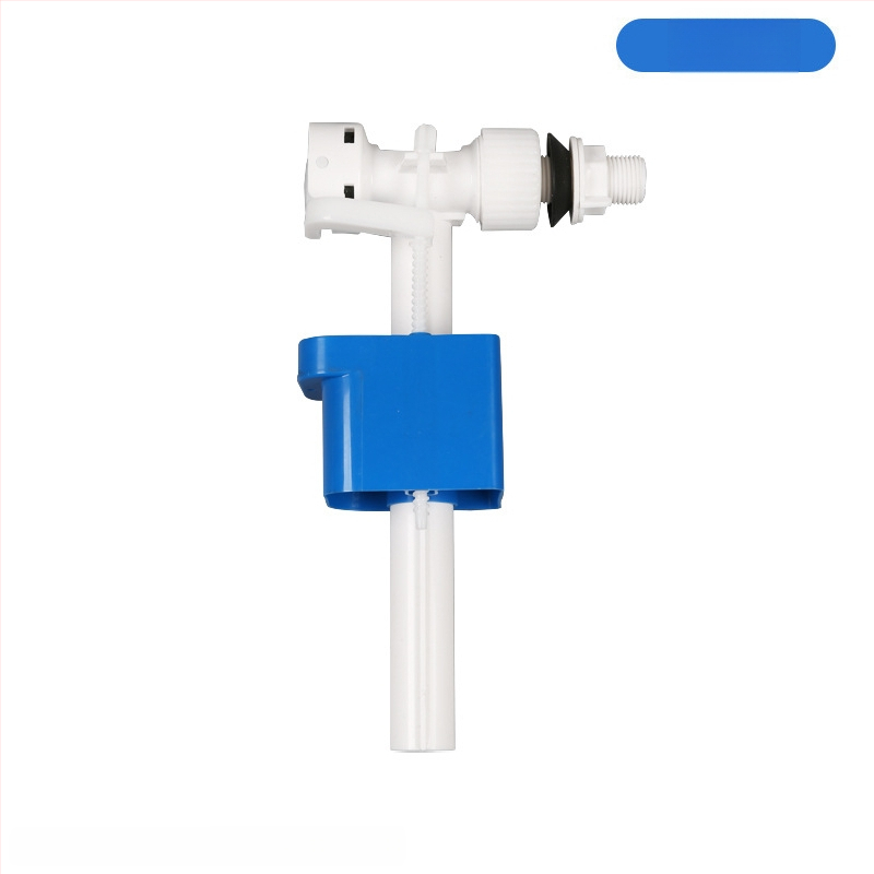 Išskaidyta vandens įleidimo vožtuvas tualeto bakeliui – PP medžiaga, veikimo režimas: priekinis tempimas / viršus paspaudimas, sanitarinės įrangos priedas