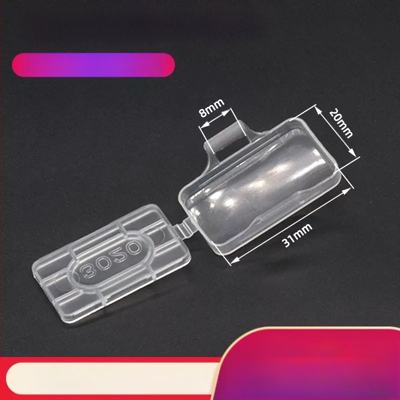 Vamzdžių ir kabelių žymėjimo plokštelė, atspari vandeniui skaidriam ženklinimo rėmeliui, PP medžiaga, tinkama vidaus ir lauko naudojimui, suderinama su spausdinimo modeliais 3010/3020/4010/4020