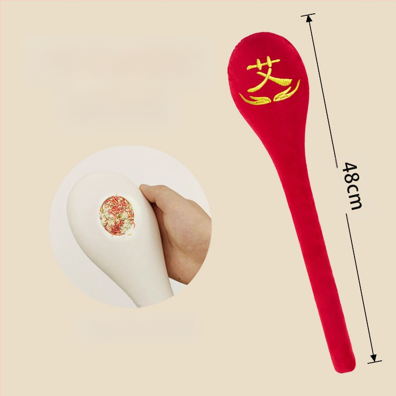 Пръчка за потупване по меридиани с пелин, Традиционна китайска медицина, Осем меридиана, Пластмасова конструкция, Модел Pat Pat