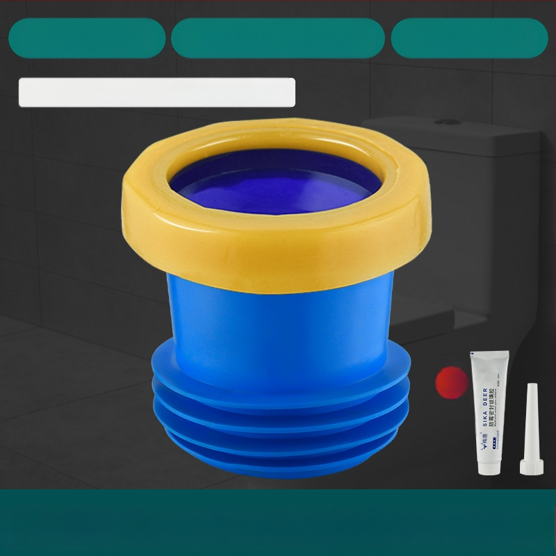 Tualeto flanšas, kvapų užkardymo sandarinimo žiedas, sustiprintas dizainas, universalus pagrindas, nutekėjimo gumos žiedas, nepralaidus