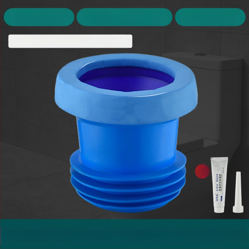 Tualeto flanšas, kvapų užkardymo sandarinimo žiedas, sustiprintas dizainas, universalus pagrindas, nutekėjimo gumos žiedas, nepralaidus