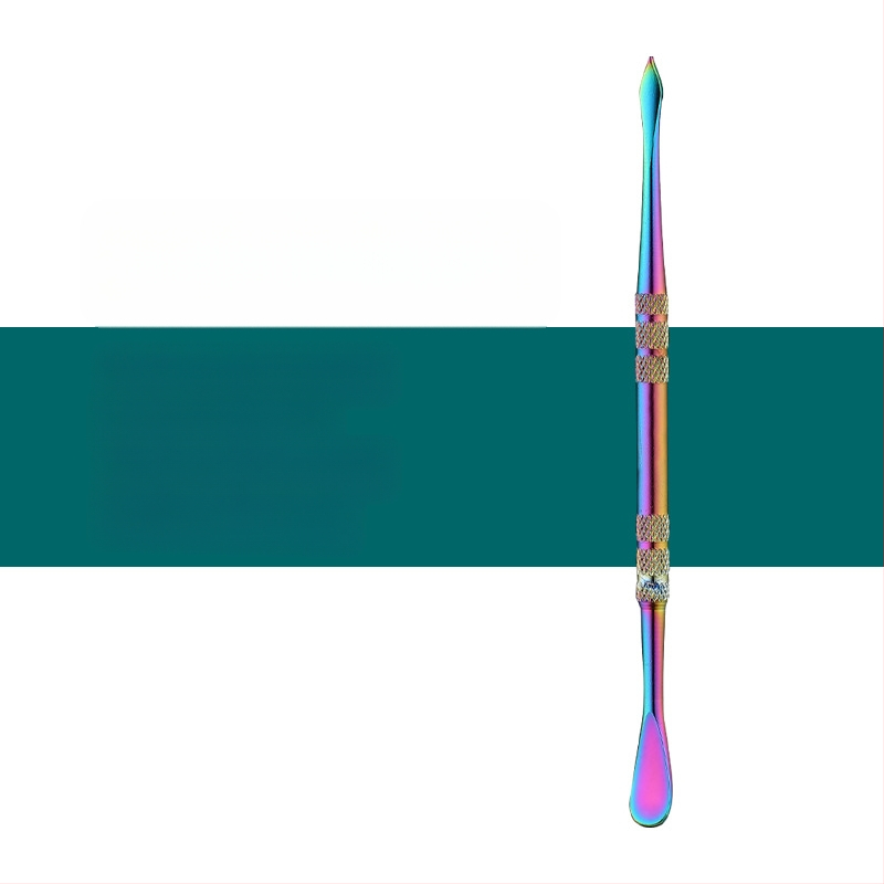 Nerūdijančiojo plieno vamzdžių valymo komplektas su drožybos įrankiais, dydis 17.7 × 6 × 1.8 cm, svoris apie 143 g; logotipo spausdinimas ir privataus prekinio ženklo galimybė