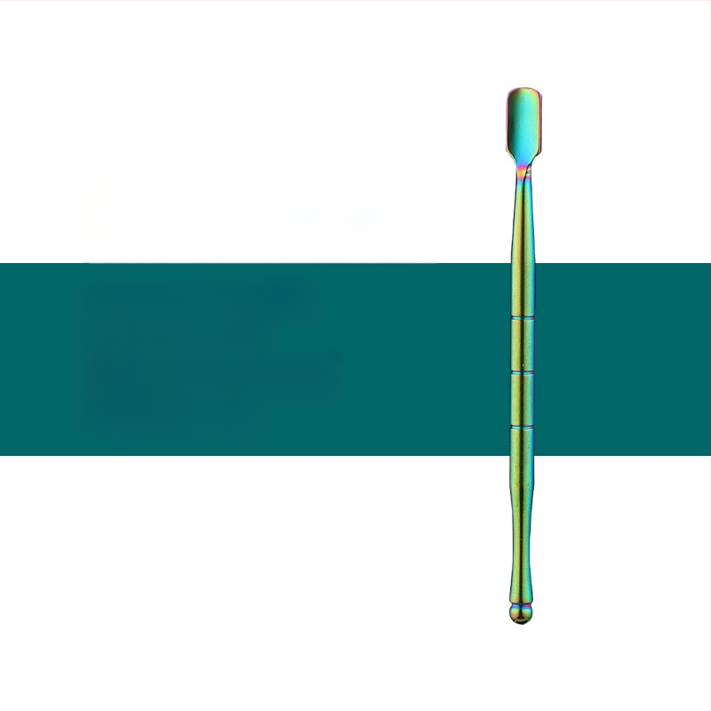 Nerūdijančiojo plieno vamzdžių valymo komplektas su drožybos įrankiais, dydis 17.7 × 6 × 1.8 cm, svoris apie 143 g; logotipo spausdinimas ir privataus prekinio ženklo galimybė