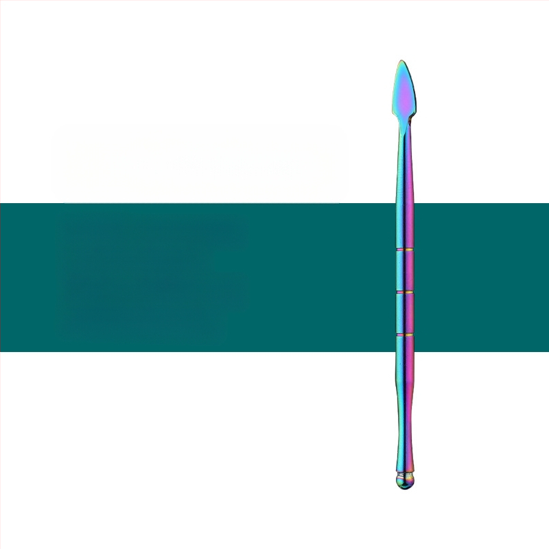 Nerūdijančiojo plieno vamzdžių valymo komplektas su drožybos įrankiais, dydis 17.7 × 6 × 1.8 cm, svoris apie 143 g; logotipo spausdinimas ir privataus prekinio ženklo galimybė