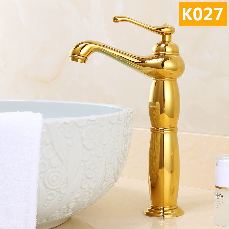 Europos stiliaus praustuvo maišytuvas, varinis korpusas, keraminis vožtuvo korpusas, 8 mm įvadas/išvadas, keliamasis veikimas