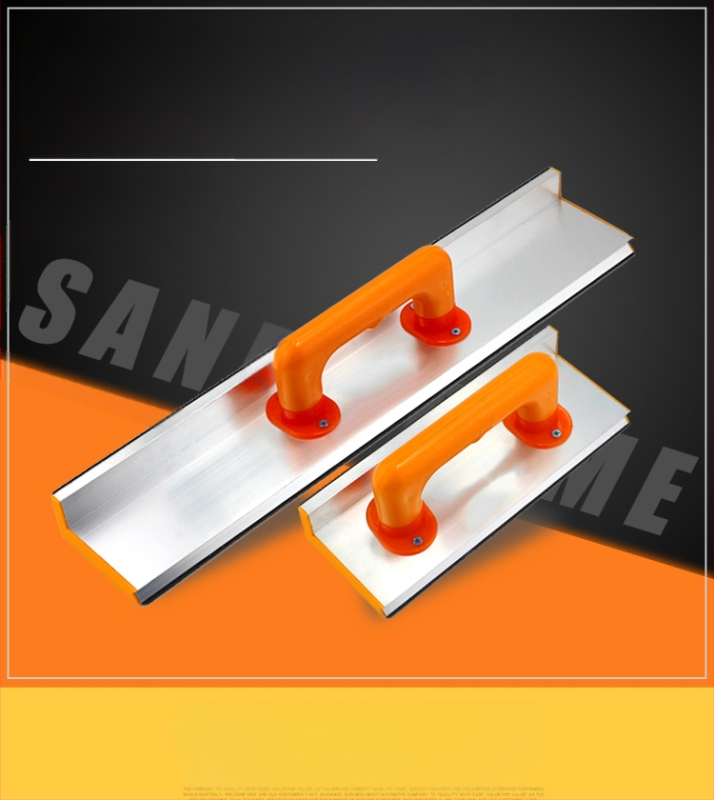 Γωνιακό σύστημα λείανσης από κράμα αλουμινίου με αυτοκόλλητο γυαλόχαρτο, χειροκίνητο εργαλείο λείανσης κονιάματος, χειρολαβή λείανσης