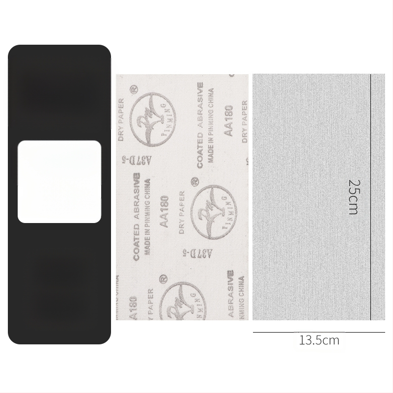 Γωνιακό σύστημα λείανσης από κράμα αλουμινίου με αυτοκόλλητο γυαλόχαρτο, χειροκίνητο εργαλείο λείανσης κονιάματος, χειρολαβή λείανσης
