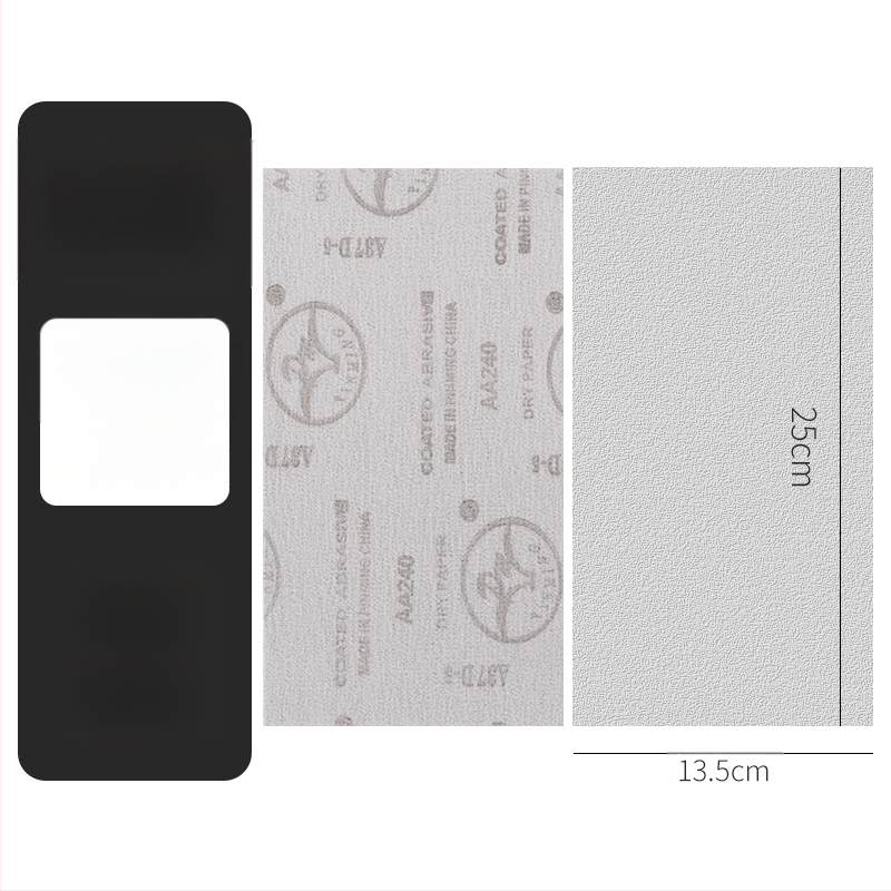 Γωνιακό σύστημα λείανσης από κράμα αλουμινίου με αυτοκόλλητο γυαλόχαρτο, χειροκίνητο εργαλείο λείανσης κονιάματος, χειρολαβή λείανσης