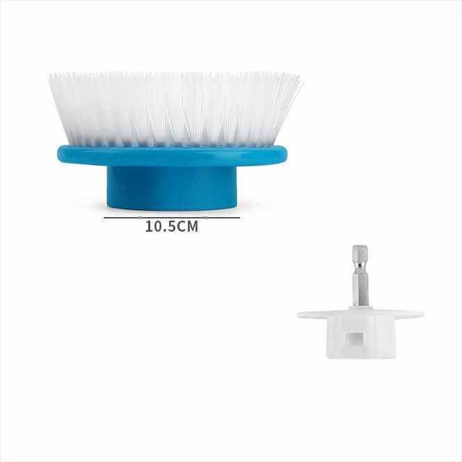 Ηλεκτρική βούρτσα καθαρισμού με κεφαλή τρυπανιού — πολυλειτουργική μεταλλική βούρτσα καθαρισμού για χαλιά, καναπέ, πλακάκια και δάπεδο