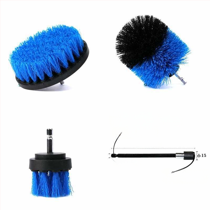 Ηλεκτρική βούρτσα καθαρισμού με κεφαλή τρυπανιού — πολυλειτουργική μεταλλική βούρτσα καθαρισμού για χαλιά, καναπέ, πλακάκια και δάπεδο