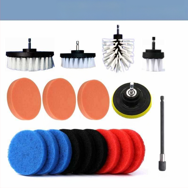 Ηλεκτρική βούρτσα καθαρισμού με κεφαλή τρυπανιού — πολυλειτουργική μεταλλική βούρτσα καθαρισμού για χαλιά, καναπέ, πλακάκια και δάπεδο