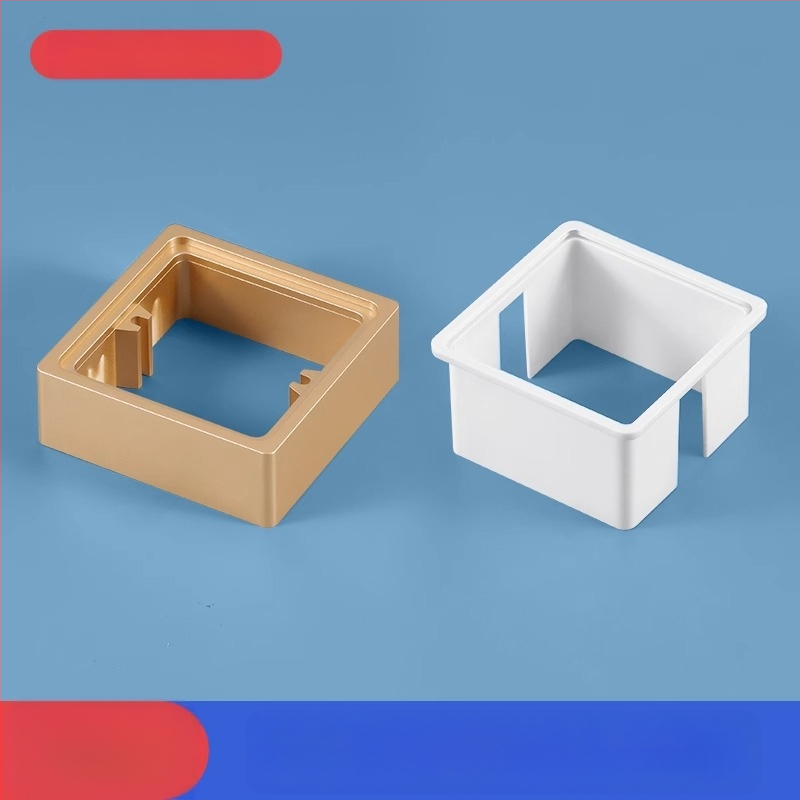 Тип 86 вградена квадратна електрическа кутия с повдигащ пръстен и уплътнител за кутия без дъно, съвместима с панел за превключване.