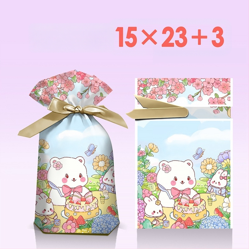 Užkandžių dovanų maišelis su graviravimo spausdinimu ant pieno baltos plėvelės, Salt Light prekės ženklas