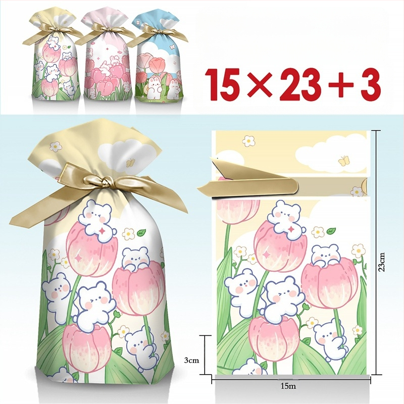 Užkandžių dovanų maišelis su graviravimo spausdinimu ant pieno baltos plėvelės, Salt Light prekės ženklas