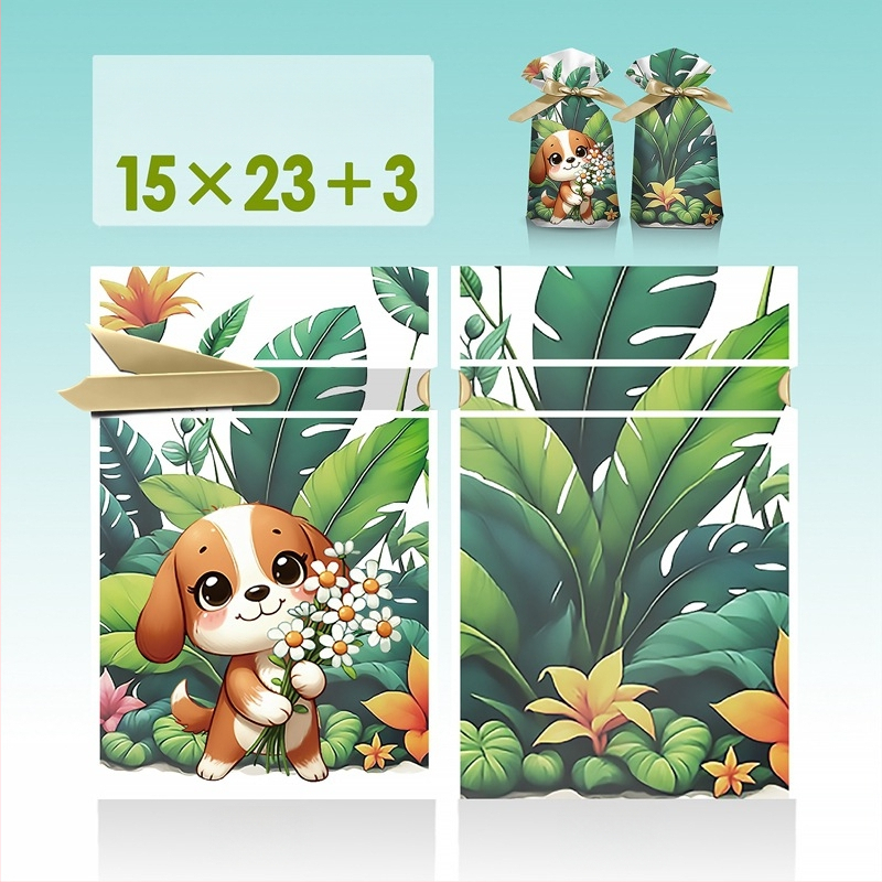 Užkandžių dovanų maišelis su graviravimo spausdinimu ant pieno baltos plėvelės, Salt Light prekės ženklas