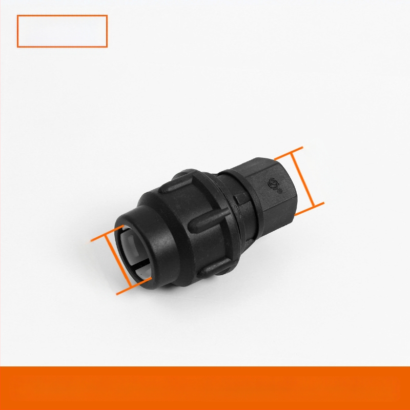 Φιτίνγκ για σωληνες PE με γρήγορη σύνδεση, Τ-σωληνας, γωνία, ένωση και βαλβίδα; υλικό PE; πάχος τοιχώματος 3.0 mm; τάξη 80