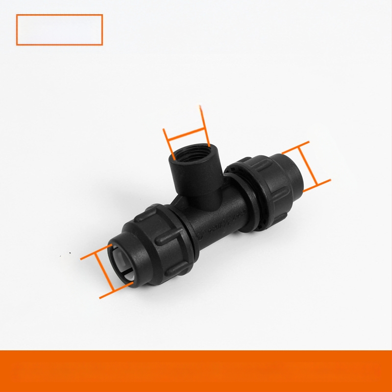 Φιτίνγκ για σωληνες PE με γρήγορη σύνδεση, Τ-σωληνας, γωνία, ένωση και βαλβίδα; υλικό PE; πάχος τοιχώματος 3.0 mm; τάξη 80