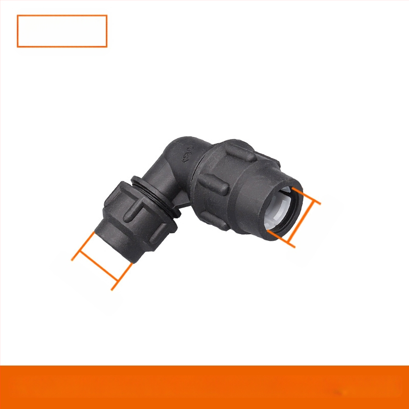 Φιτίνγκ για σωληνες PE με γρήγορη σύνδεση, Τ-σωληνας, γωνία, ένωση και βαλβίδα; υλικό PE; πάχος τοιχώματος 3.0 mm; τάξη 80