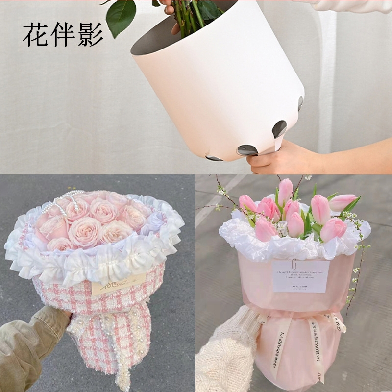 Kartoninės gėlių puokštės formavimo plokštės, išpjautos matricos pagalba, 10 lapų pakuotėje