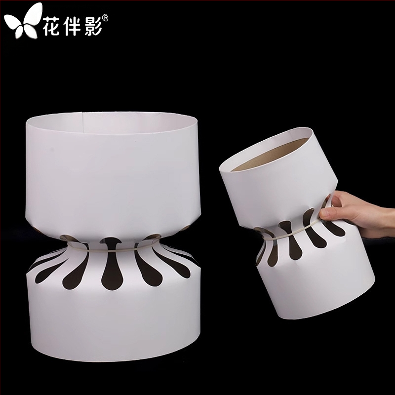 Kartoninės gėlių puokštės formavimo plokštės, išpjautos matricos pagalba, 10 lapų pakuotėje