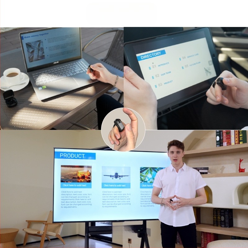 Безжичен пръстен Bluetooth дистанционно за телефон – Selfie, превъртане на страници, харесвания и коментари; 2.4G/BT, обхват 10 м, Type-C, ABS, модел D06, за Android, Apple, Microsoft