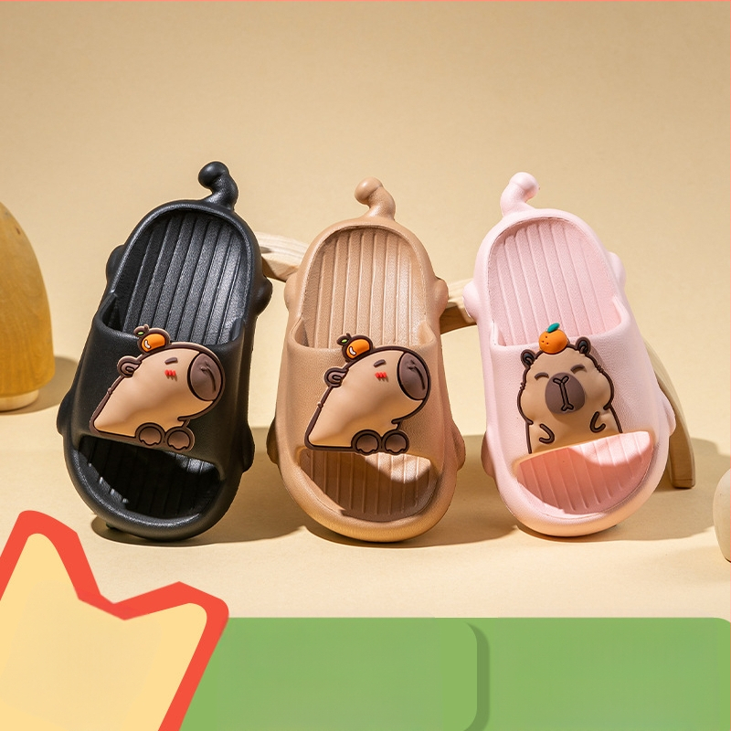 Bērnu EVA sandales ar karikatūras rakstu – anti-slip, mīksta zole, vecums 1–16 gadi, vasara/pavasaris/rudens