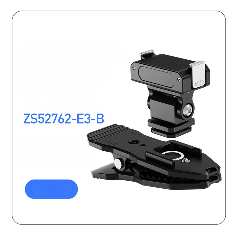 Magnetski brzi otpuštajući držač za sportsku kameru, kompatibilan s DJI Action 5 Pro/4/3/2, aluminijska legura, s slotom za cold shoe