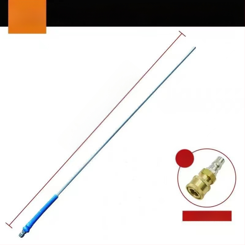 Trans portlīdzekļu ūdens tvertnes tīrīšanas pistole - bez demontāžas, dubults lietojums ūdens un gāze, nerūsējošā tērauda galva un rokturis, augsts spiediens, izsmidzināšanas attālums 3 m