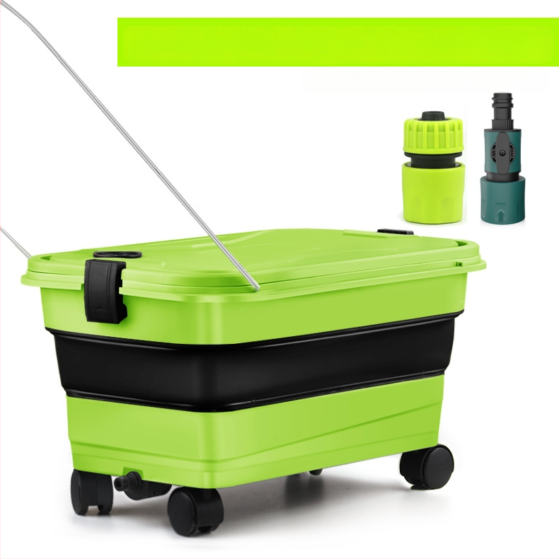 YiFun PP sulankstomas kibiras su Li-ion baterijos vandens pistole aukšto slėgio automobilių plovimui