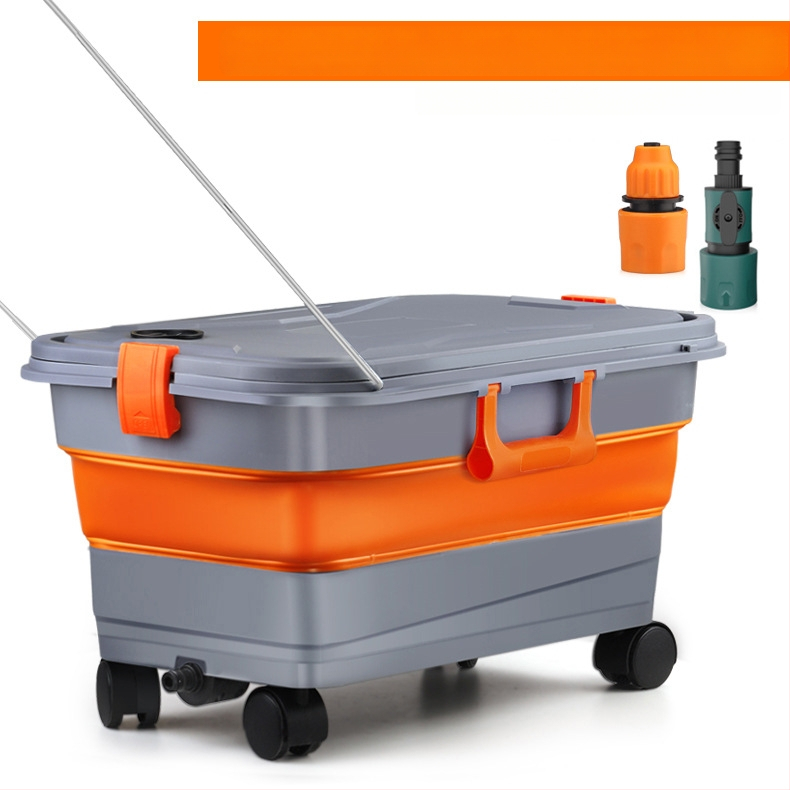 YiFun PP sulankstomas kibiras su Li-ion baterijos vandens pistole aukšto slėgio automobilių plovimui