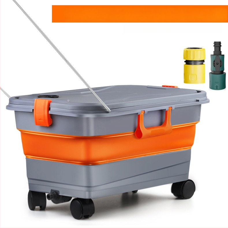 YiFun PP sulankstomas kibiras su Li-ion baterijos vandens pistole aukšto slėgio automobilių plovimui