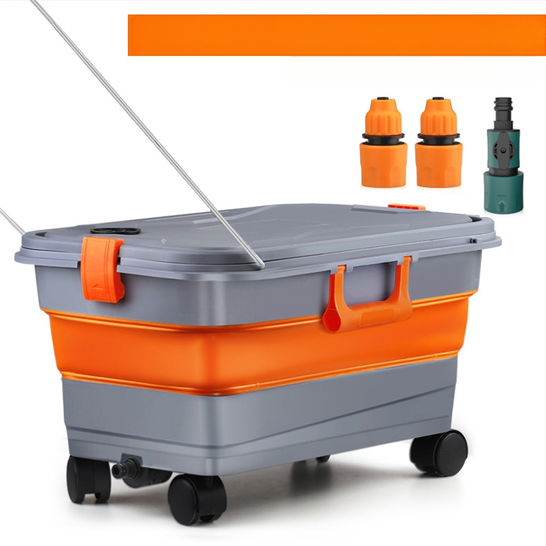 YiFun PP sulankstomas kibiras su Li-ion baterijos vandens pistole aukšto slėgio automobilių plovimui