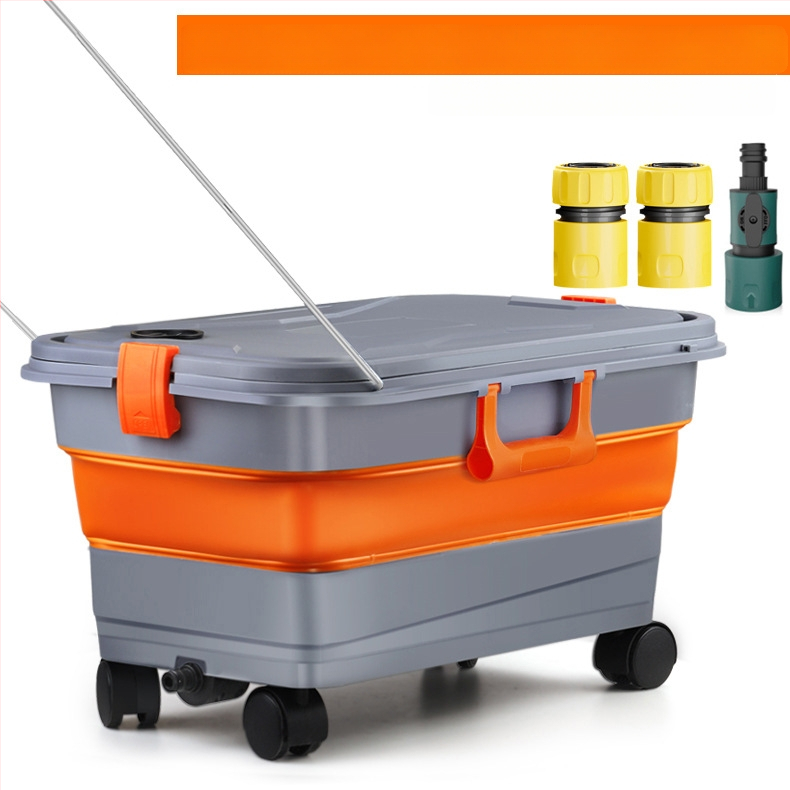 YiFun PP sulankstomas kibiras su Li-ion baterijos vandens pistole aukšto slėgio automobilių plovimui