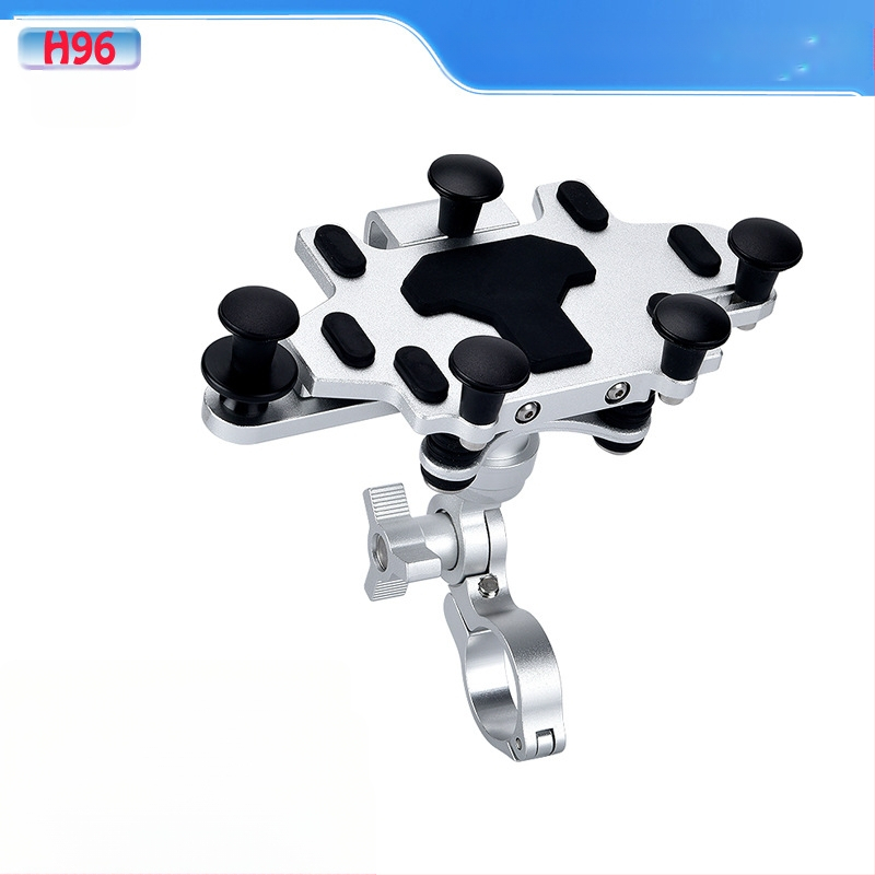 BIPINOR H99 Θήκη κινητού για μοτοσικλέτα πλοήγησης, βάση με απορρόφηση κραδασμών и περιστροφή 360° για Honda, Yamaha, BMW και Wuyang Haojue