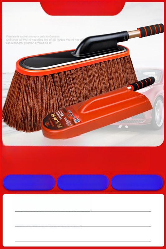 Autóipari portörlő kefe tisztításhoz és mosáshoz; viasz applikátor; Márka: Source Factory