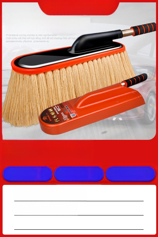 Autóipari portörlő kefe tisztításhoz és mosáshoz; viasz applikátor; Márka: Source Factory