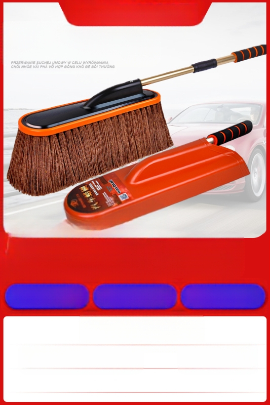 Autóipari portörlő kefe tisztításhoz és mosáshoz; viasz applikátor; Márka: Source Factory