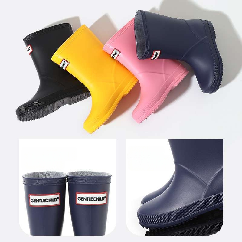 Vaikų lietaus bateliai, PVC viršus, aukštas vamzdelis, unisex, ruduo ir žiemа