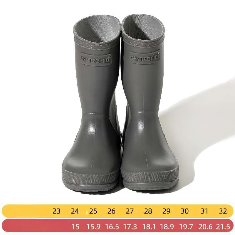 Vaikų lietaus bateliai, PVC viršus, aukštas vamzdelis, unisex, ruduo ir žiemа