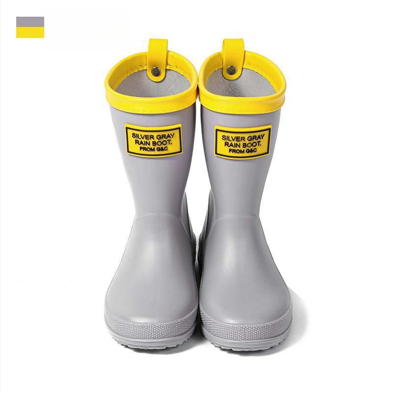 Vaikų lietaus bateliai, PVC viršus, aukštas vamzdelis, unisex, ruduo ir žiemа