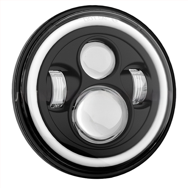 LED φανάρι αυτοκινήτου για Wrangler – φανάρι off-road και μοτοσυκλέτας, σώμα από αλουμίνιο αεροπορικής προέλευσης 6063 με PC φακό, ανακλαστική κύπελλο, 24V LED, μοντέλο YSJ01-MMRDD, συμβατό με Wrangler και οχήματα εκτός δρόμου