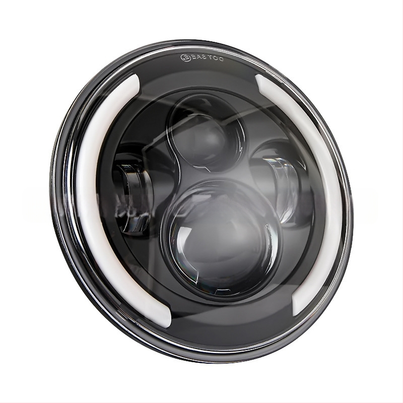 LED φανάρι αυτοκινήτου για Wrangler – φανάρι off-road και μοτοσυκλέτας, σώμα από αλουμίνιο αεροπορικής προέλευσης 6063 με PC φακό, ανακλαστική κύπελλο, 24V LED, μοντέλο YSJ01-MMRDD, συμβατό με Wrangler και οχήματα εκτός δρόμου